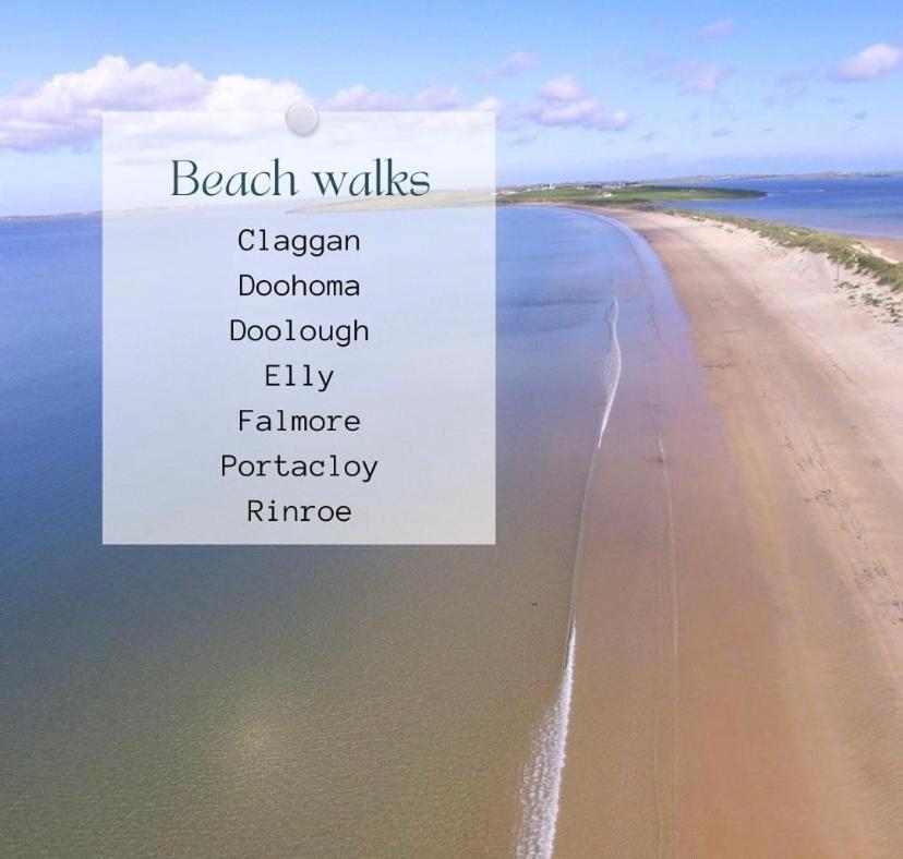 Seascape On The Edge Of Town: 4 Beds All Ensuite. Belmullet Exterior foto